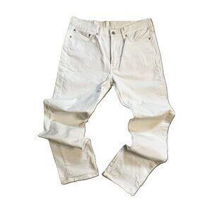 514™ Straight Fit Men's White Jeans - Size 34 x 34